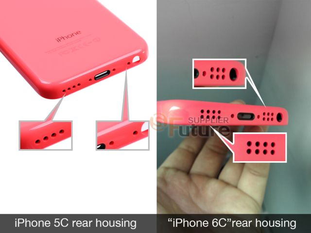 4英寸iPhone6c諜照首曝光 改用雙色溫閃光燈