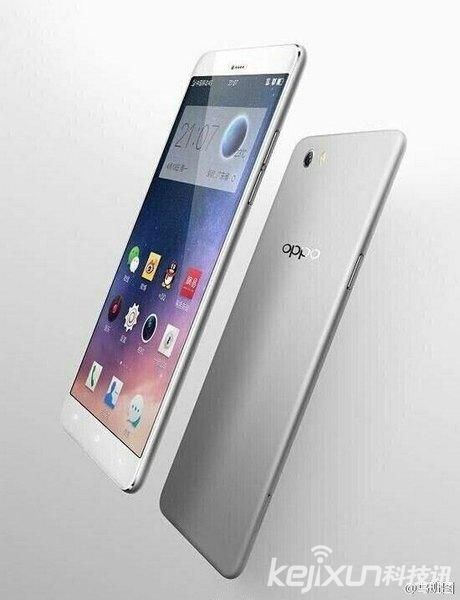 OPPO R7真機(jī)渲染圖曝光 或?yàn)槿蜃畋∈謾C(jī)