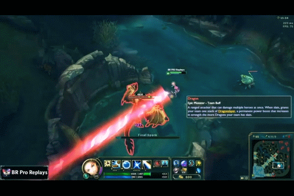 LOL美服新版惊现严重BUG：拉克丝大招无CD秒杀大龙！