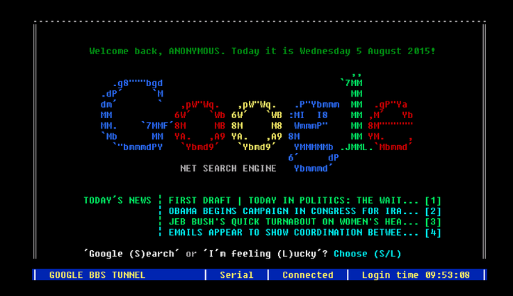 Google搜索 互聯(lián)網(wǎng) 80年代