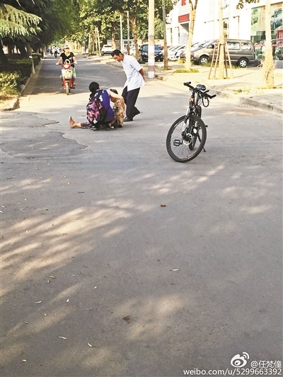 女大學(xué)生扶老人事件續(xù) 雙方都沒有逃避尋找真相