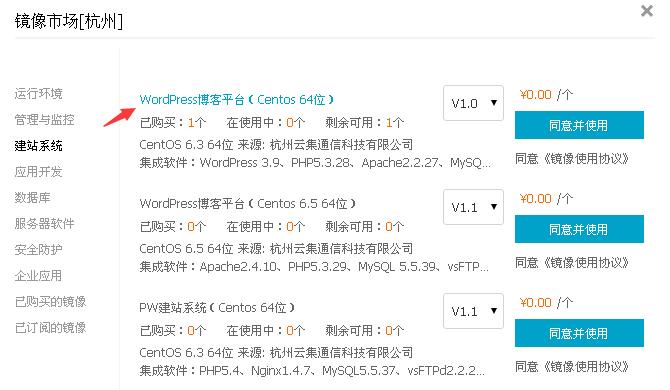 阿里云ecs服務(wù)器建立wordpress博客教程