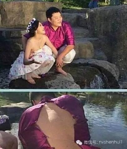 朋友圈美照真相：淚奔 全是體力活！