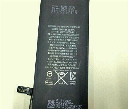 iPhone 6c配置再曝光 或?qū)⒃龃箅姵厝萘?
