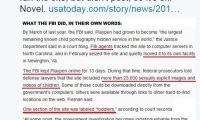 FBI為能“釣魚執(zhí)法” 曾運營有22萬注冊用戶的兒童色情網(wǎng)站