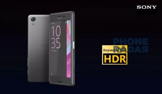 索尼Xperia X尊享版曝光 首款HDR屏手機 