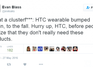 HTC智能手表將再次跳票   別期待了6月6日發(fā)布無望