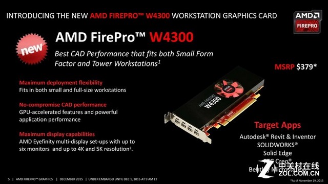 超低功耗新秀 藍(lán)寶石FirePro W4300評(píng)測(cè) 