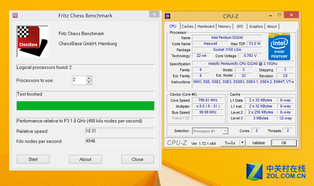X4 850 G3240對(duì)比測(cè)試 