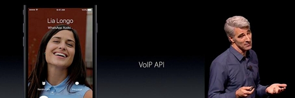 iOS10內(nèi)置支持VoIP：傳統(tǒng)電話(huà)服務(wù)要消亡