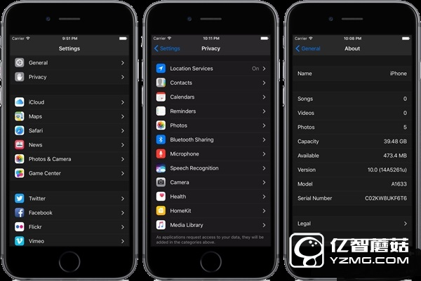 喜大普奔！iOS 10黑色主題亮相：還有這個新驚喜