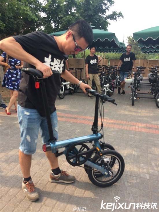 小米智能自行車實(shí)拍 小米自行車到底有多大？