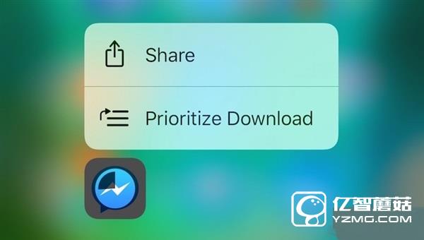3D Touch新手勢：iOS 10調(diào)整應(yīng)用下載優(yōu)先級