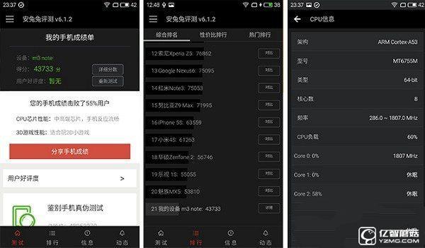 紅米3S和魅藍(lán)note3性能哪個好 屏幕與跑分對比
