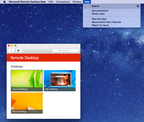 微軟為Mac用戶更新遠程桌面應用Remote Desktop