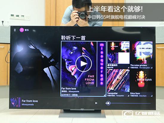 中日韓65寸旗艦電視哪款性能佳 四款65智能電視對比評測