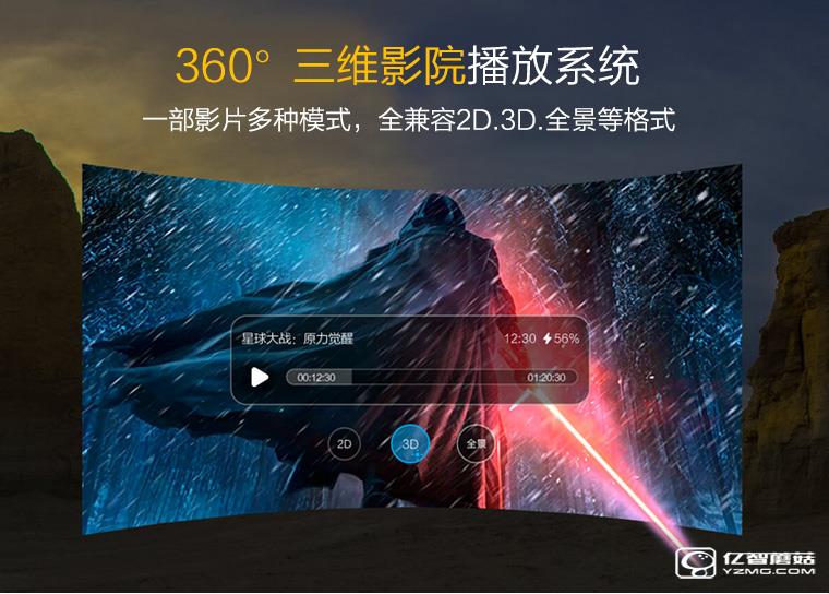 大朋VR青春版圖片欣賞 參數(shù)/性能/VR資源/價格全揭秘