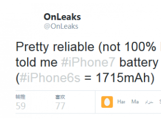 iPhone 7電池容量是多少？蘋果7電池容量猛增？