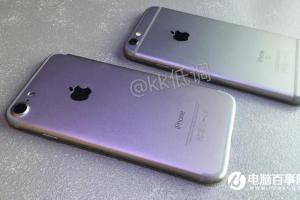iPhone7與iPhone 6s真機對比圖來了！
