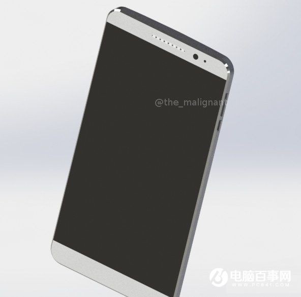 華為Mate 9渲染圖曝光：外形搶眼 雙攝像頭