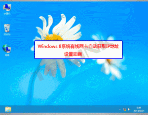 Windows 8系統(tǒng)有線網(wǎng)卡自動(dòng)獲取IP地址