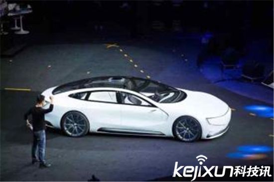 樂視電動車路面測試曝光 酷似特斯拉MODEL X
