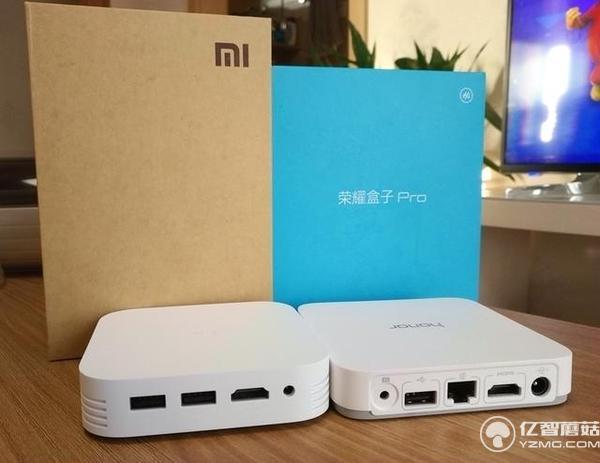 小米盒子3增強(qiáng)版和榮耀盒子Pro接口