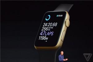 蘋果Apple Watch Series 2發(fā)布：支持防水