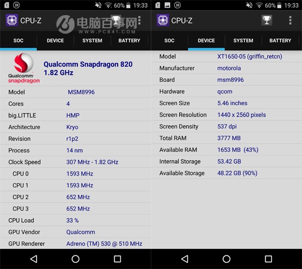 Moto Z跑分多少 Moto Z性能評(píng)測(cè)