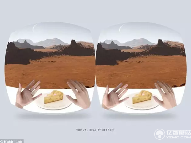 不用嘴就能品嘗美味？VR說：我能做到