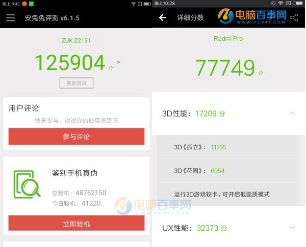ZUK Z2與紅米Pro對(duì)比評(píng)測(cè)：屏幕與性能區(qū)別