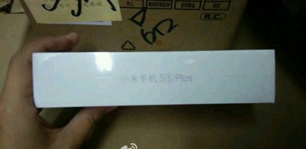 小米5s Plus包裝盒首曝光：類似<a href=/mobile/iphone/ target=_blank class=infotextkey>iPhone</a>設計