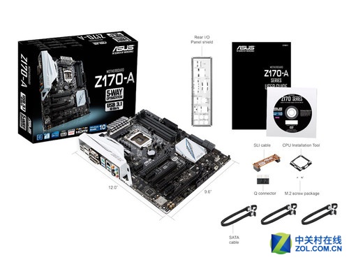 十相供電 華碩Z170-A商城售1179元