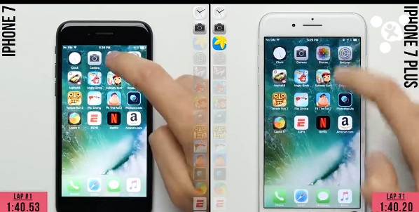 1GB內(nèi)存差距多大？iPhone 7/7 Plus速度對(duì)比