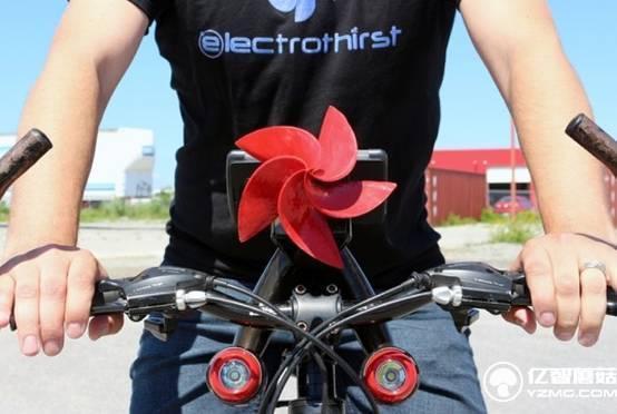 小小風車能發(fā)電！手機沒電時只需“等風來”