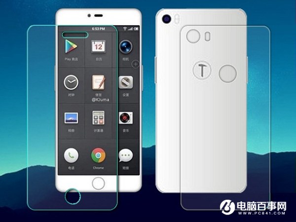 錘子T3真機(jī)曝光：正面圓形Home鍵 <a href=/pc/system/ target=_blank class=infotextkey>系統(tǒng)</a>大亮
