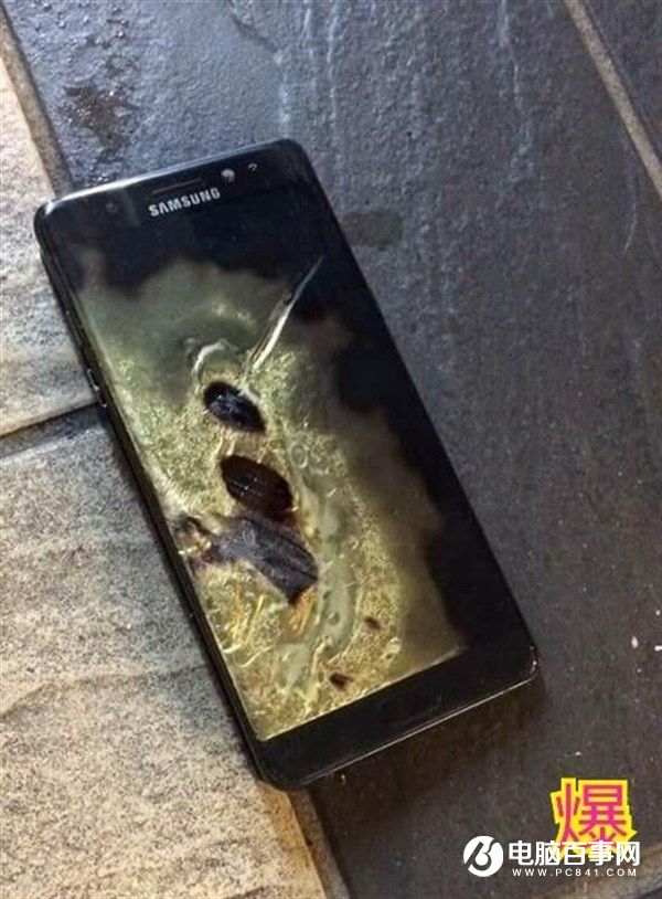 三星Note7臺灣首炸 差點(diǎn)炸到美女屁股