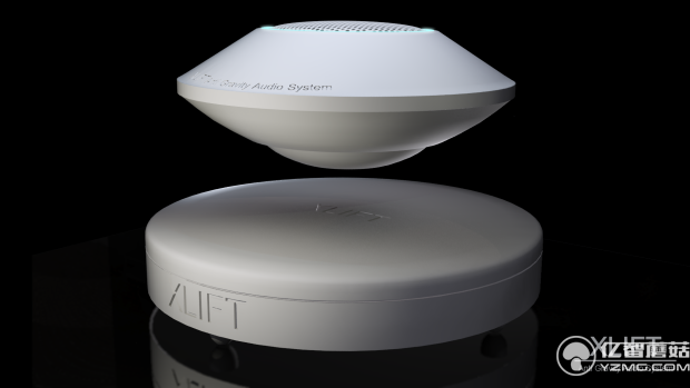飛碟造型又能磁懸浮 這音箱簡直像是藝術(shù)品