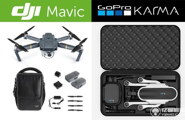 GoPro Karma與大疆Mavic對比：Karma圖像質(zhì)量更好