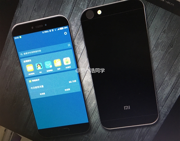 小米5c曝光：自主<a href=/tags/86-0.html target=_blank class=infotextkey>處理器</a>加持
