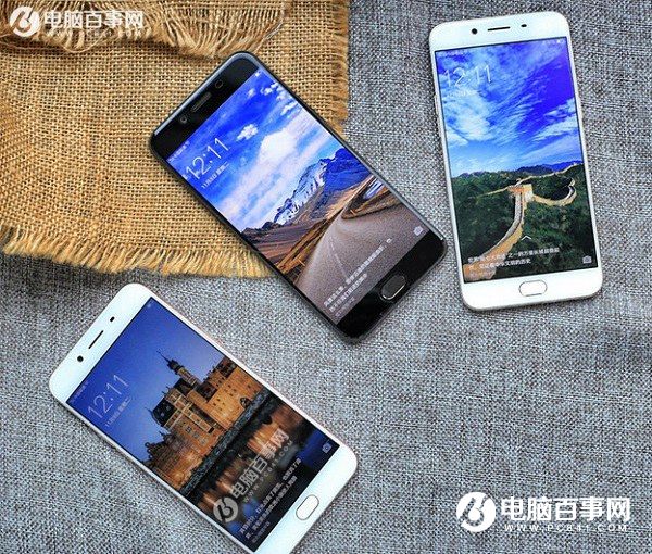 OPPO R9s哪個顏色好看？ OPPO R9s金/玫瑰金/黑三色對比圖賞