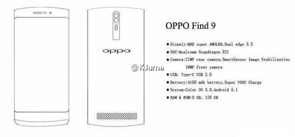小米6最強對手來了 OPPO Find9搭驍龍835+8G內(nèi)存+雙攝