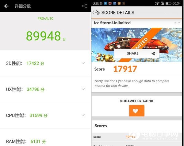 OPPO R9s和榮耀8性能哪個(gè)強(qiáng)？跑分對(duì)比