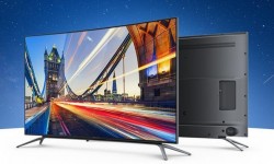 微鯨55寸智能曲面電視：4K HDR+語(yǔ)音