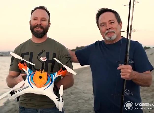 這款無人機身懷絕活！會水上漂還能投放魚餌