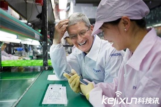 富士康與美國政府進行洽談 將在美國生產(chǎn)蘋果手機