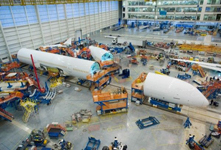 波音787-10夢(mèng)幻客機(jī)開始裝配 明年首飛