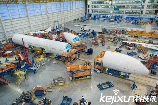 波音787-10夢(mèng)幻客機(jī)開始裝配 明年首飛