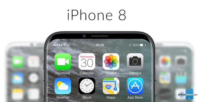 5.8英寸iPhone 8將采用無(wú)邊框OLED屏幕 邊緣位置略有彎曲