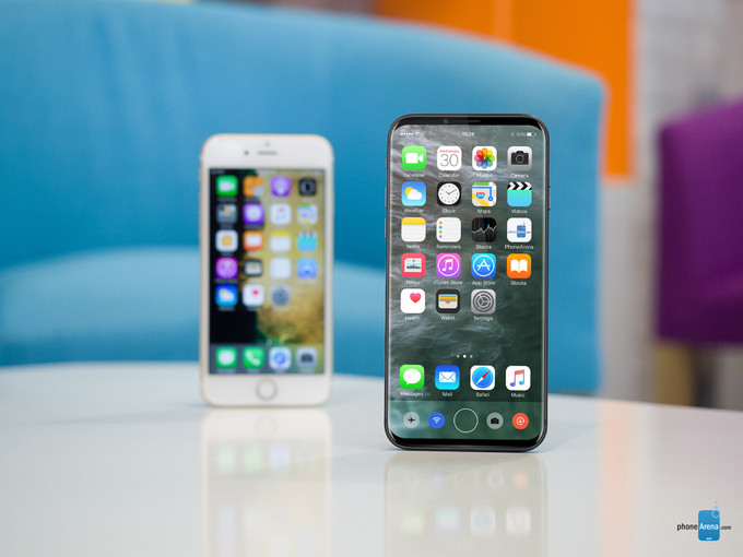 5.8英寸iPhone 8將采用無(wú)邊框OLED屏幕 邊緣位置略有彎曲